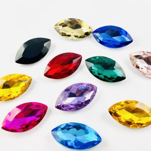 Navette 17x32mm V-Colores 25 pzas.